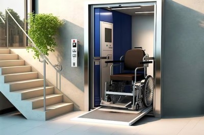 Imagem ilustrativa de Elevador plataforma para cadeirante preço